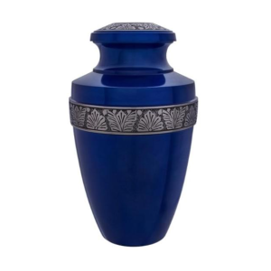 SOLID BRASS Royal Blue watermark high polish enamel finish - BR504ROYAL-A