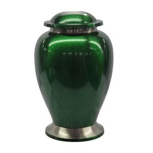 SOLID BRASS Emerald Green watermark high polish - BR505EMLD-A